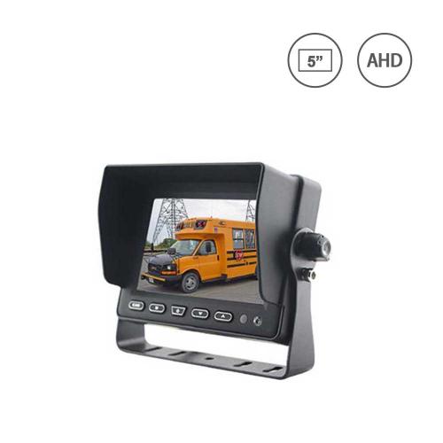CM-500M-AHD 5 Inch AHD Rear View Car Monitor 3CH AV Input 