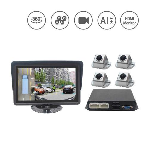 VOX5 AI 4CH 360° Surround View Camera System