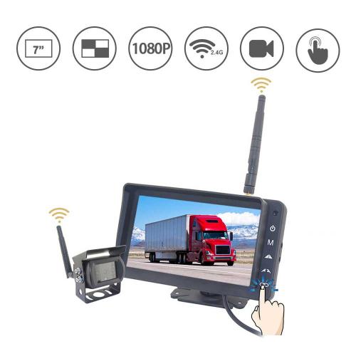 2.4g Digital Wireless 1080p Backup Camera System with DVR