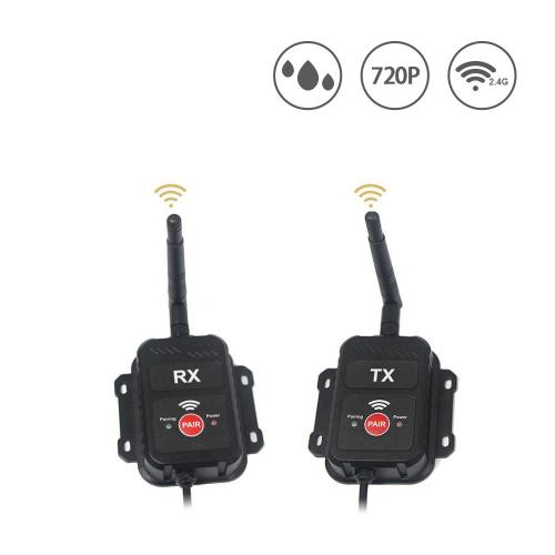 Wireless HD Video Signal Transmitter and Receiver Kit with IP68 Waterproof