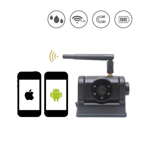 WI-FI Wireless Magnetic Car Backup Camera with Built-in Battery