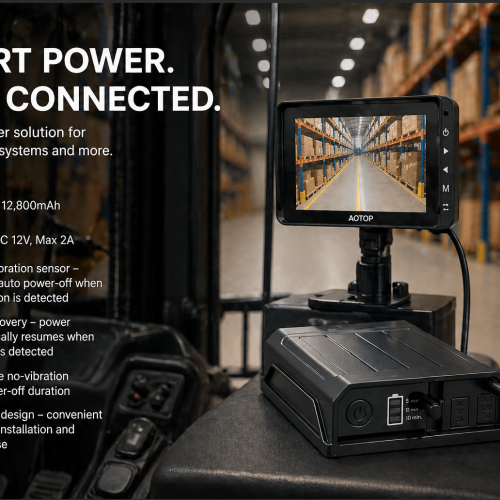 New Smart Battery Box for Forklift Cameras &ndash; CE / MSDS / UN38.3 Approved